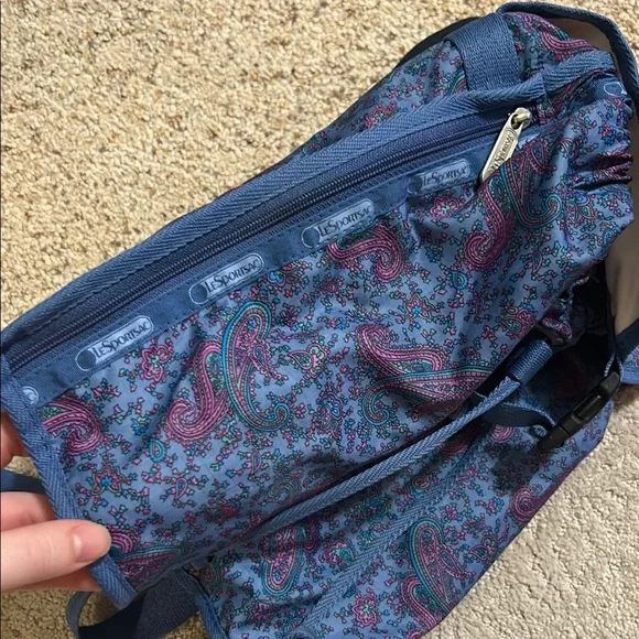 LeSportsac Blue Backpack - Picture 2 of 6